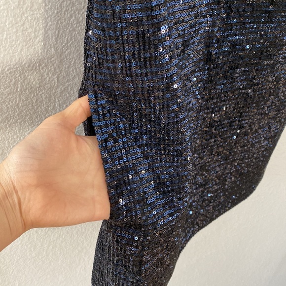 NWT MAJE Sequin Mini Dress with Pockets - Picture 9 of 9